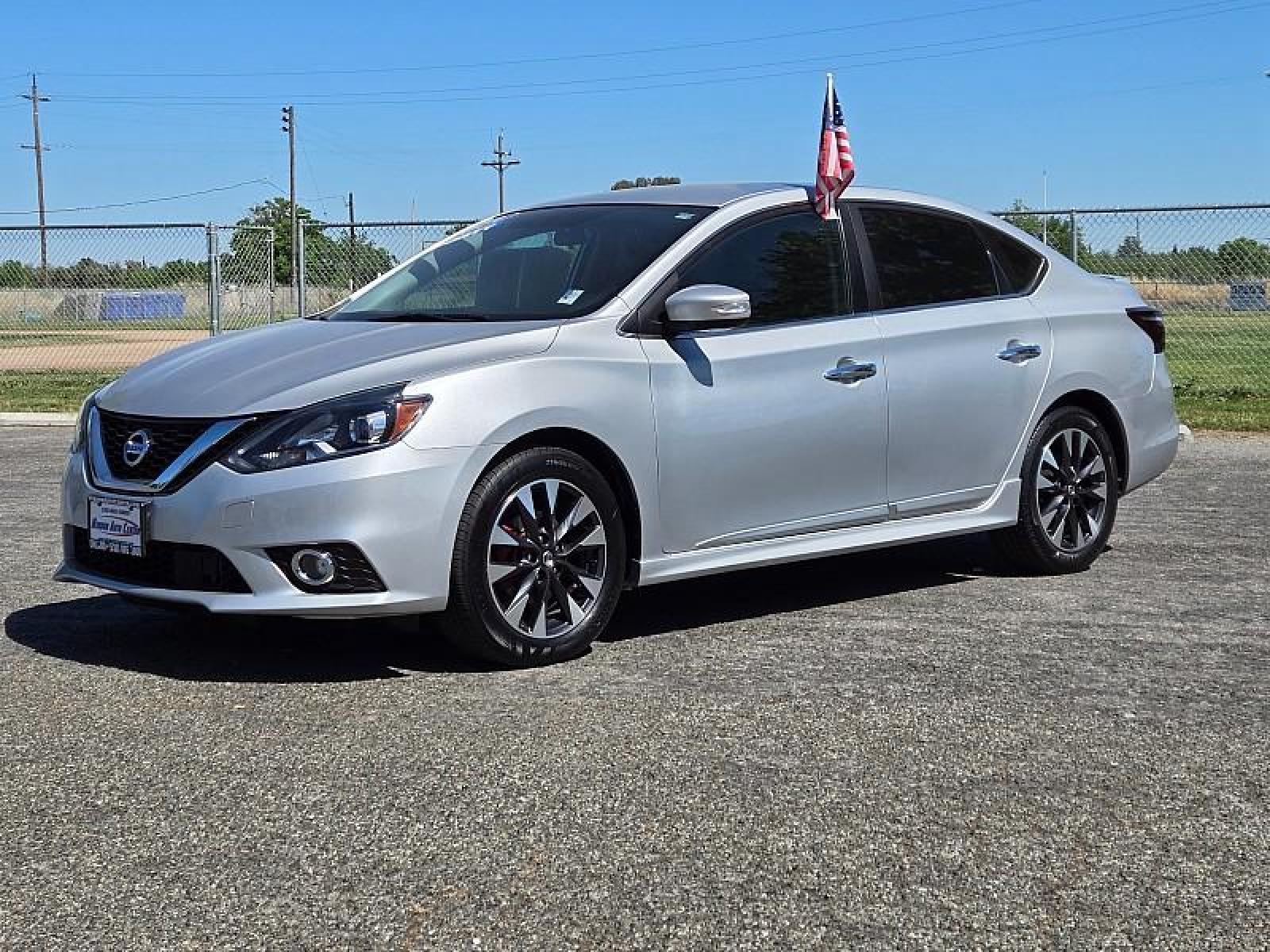 2019 SILVER Nissan Sentra (3N1AB7AP3KY) with an 4-Cyl 1.8 Liter engine, Automatic CVT w/Xtronic transmission, located at 246 E Walker St., Orland, 95963, (530) 865-5800, 39.747589, -122.178398 - Photo #2
