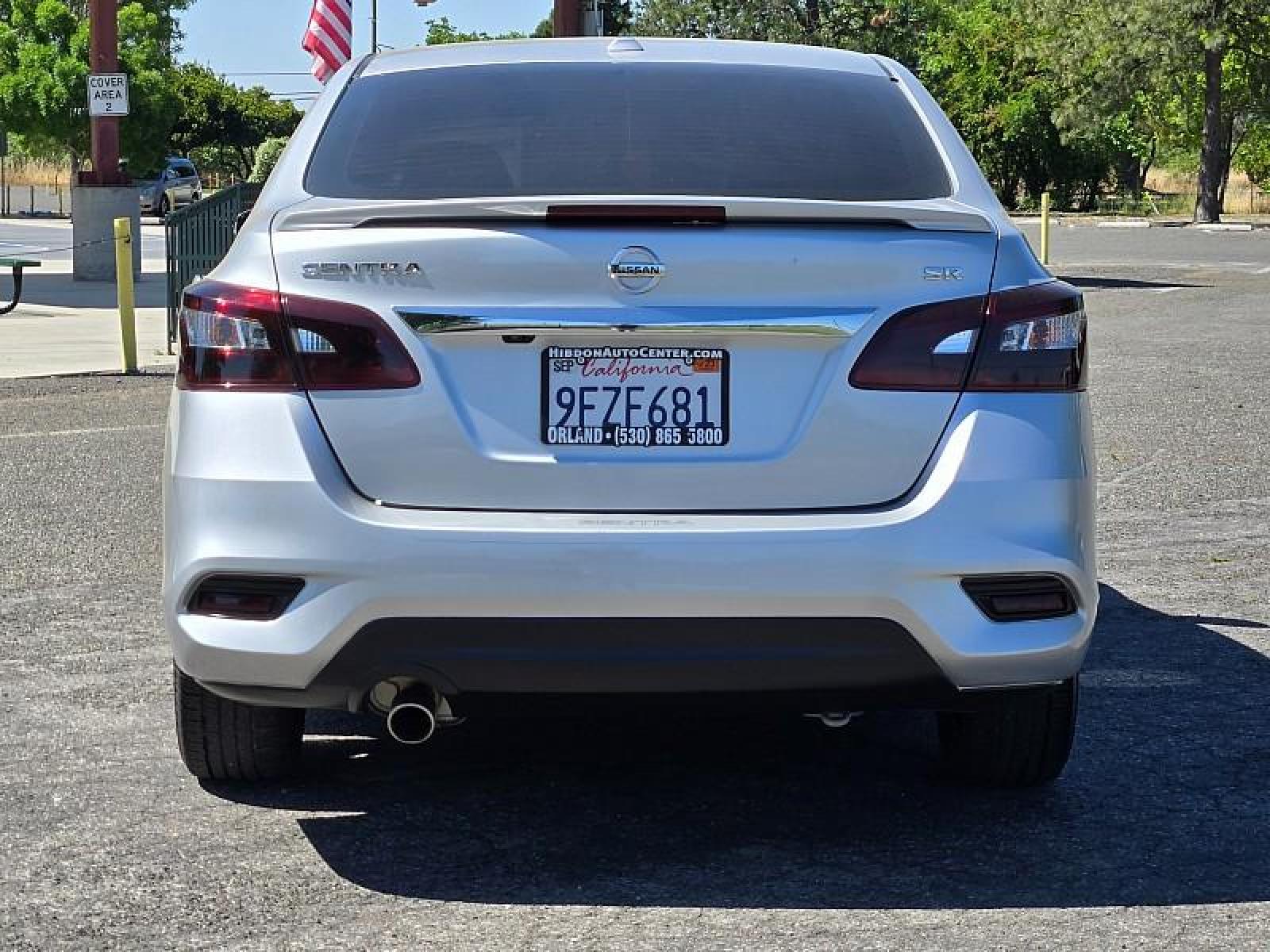 2019 SILVER Nissan Sentra (3N1AB7AP3KY) with an 4-Cyl 1.8 Liter engine, Automatic CVT w/Xtronic transmission, located at 246 E Walker St., Orland, 95963, (530) 865-5800, 39.747589, -122.178398 - Photo #5