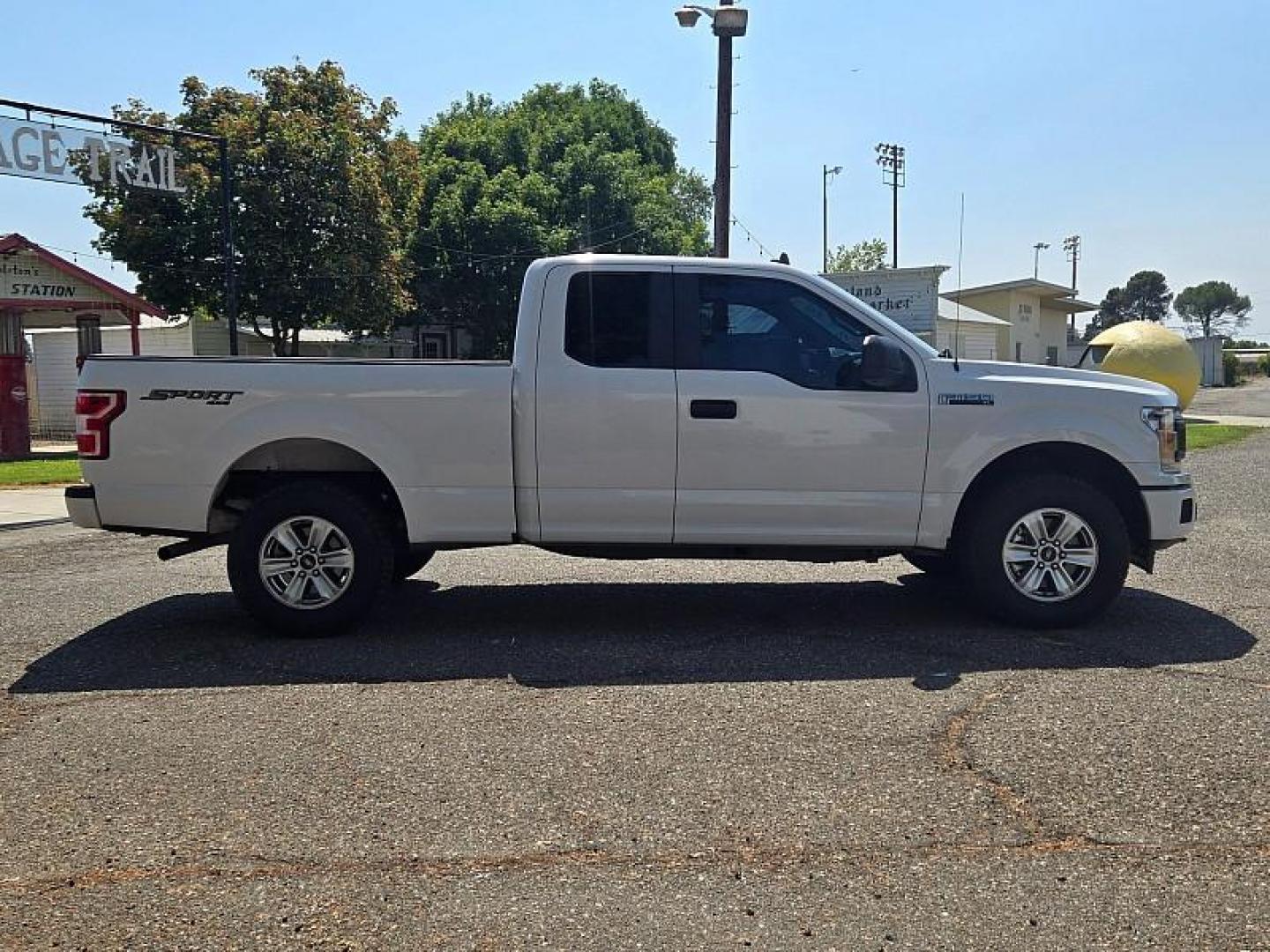 2020 WHITE Ford F-150 4WD (1FTEX1EB4LK) with an V6 Flex Fuel 3.3 Liter engine, Automatic 6-Spd w/SelectShift transmission, located at 246 E Walker St., Orland, 95963, (530) 865-5800, 39.747589, -122.178398 - Photo#7