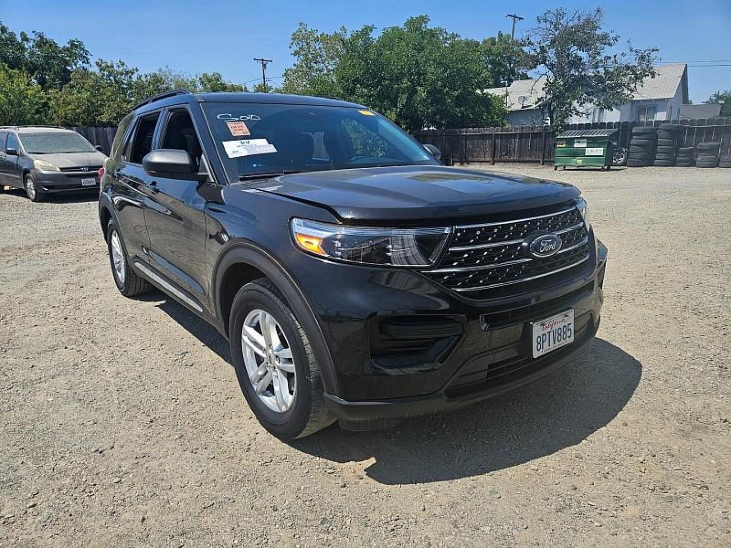 2020 BLACK Ford Explorer (1FMSK7DH6LG) with an 4-Cyl EcoBoost Turbo 2.3 Liter engine, Automatic 10-Spd w/SelectShift transmission, located at 246 E Walker St., Orland, 95963, (530) 865-5800, 39.747589, -122.178398 - Photo#1