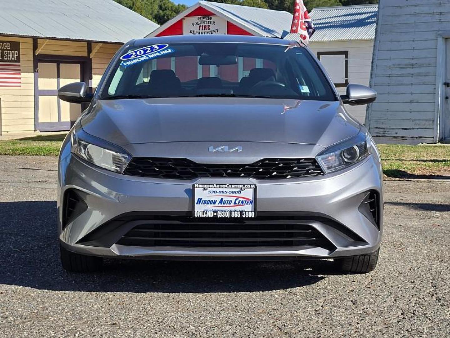 2023 GRAY Kia Forte (3KPF24AD6PE) with an 4-Cyl 2.0 Liter engine, Automatic IVT transmission, located at 246 E Walker St., Orland, 95963, (530) 865-5800, 39.747589, -122.178398 - Photo#1