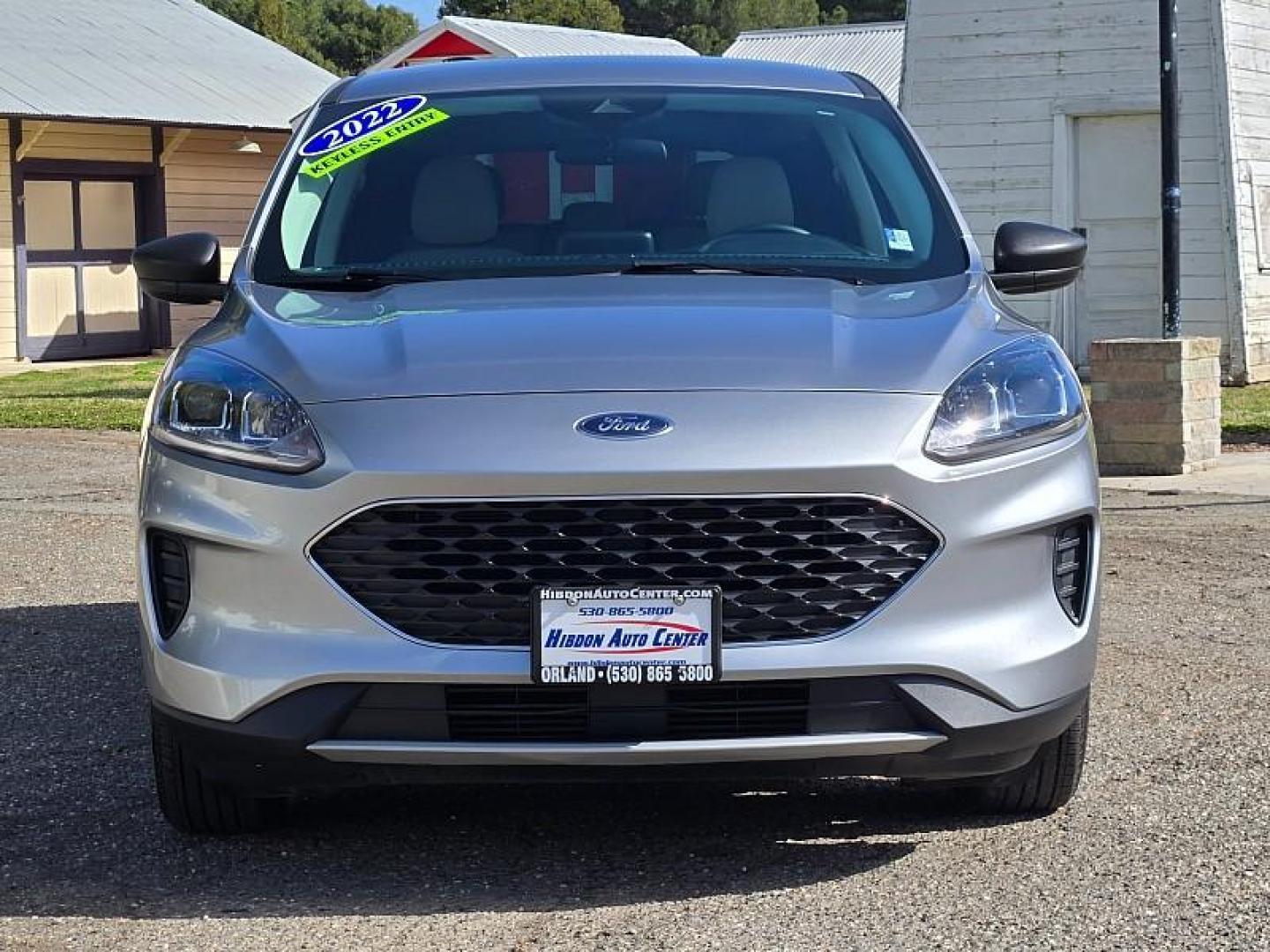 2022 SILVER Ford Escape (1FMCU0G68NU) with an 3-Cyl EcoBoost Turbo 1.5 Liter engine, Automatic 8-Spd transmission, located at 246 E Walker St., Orland, 95963, (530) 865-5800, 39.747589, -122.178398 - Photo#1