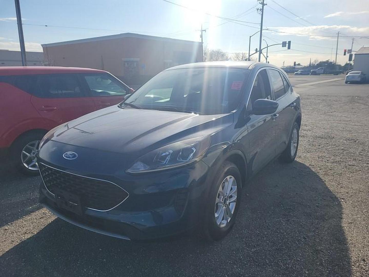 2020 BLUE Ford Escape (1FMCU9G6XLU) with an 3-Cyl EcoBoost Turbo 1.5 Liter engine, Automatic 8-Spd transmission, located at 246 E Walker St., Orland, 95963, (530) 865-5800, 39.747589, -122.178398 - Photo#0