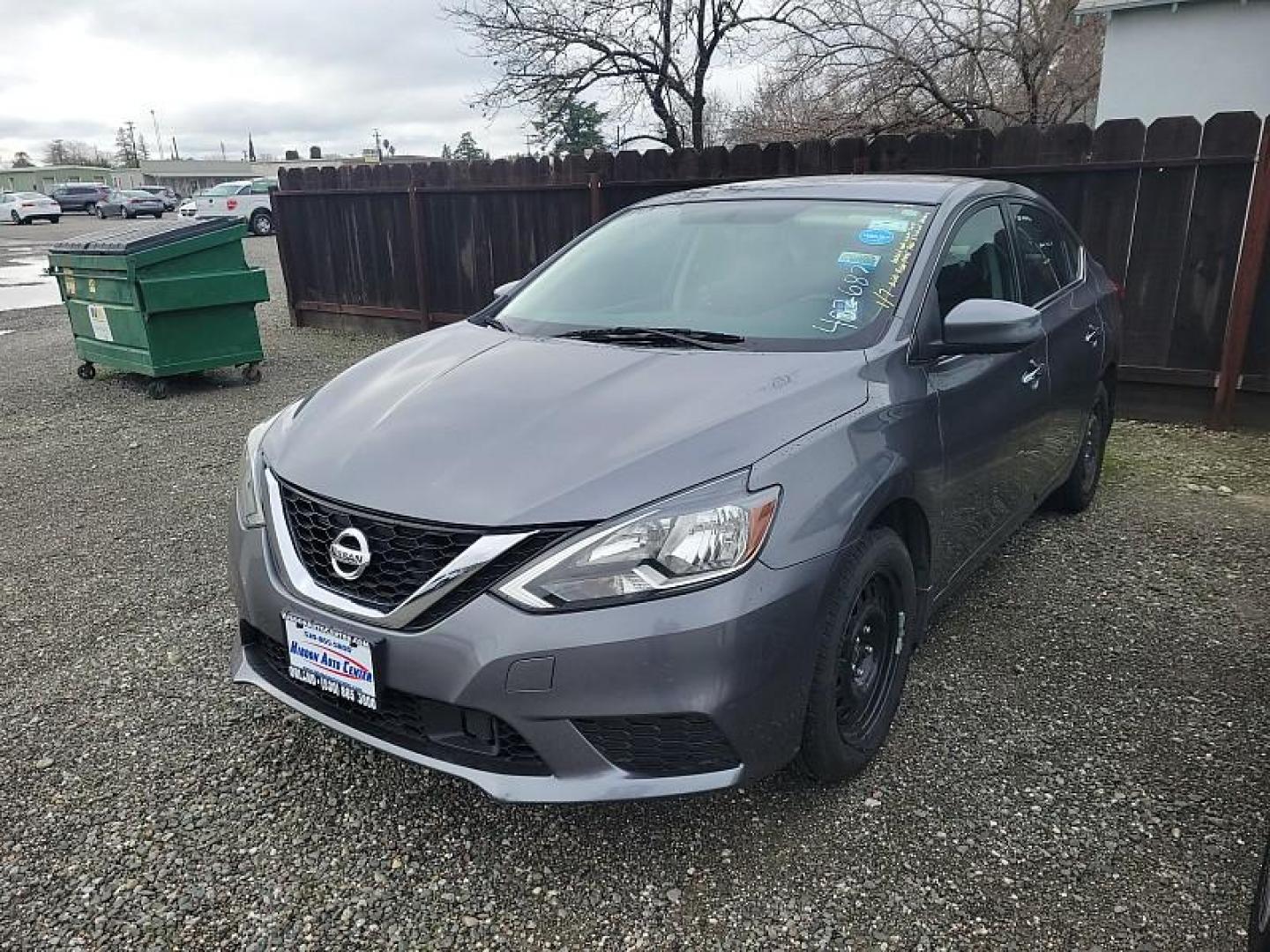 2019 GRAY Nissan Sentra (3N1AB7AP1KY) with an 4-Cyl 1.8 Liter engine, Automatic CVT w/Xtronic transmission, located at 246 E Walker St., Orland, 95963, (530) 865-5800, 39.747589, -122.178398 - Photo#0